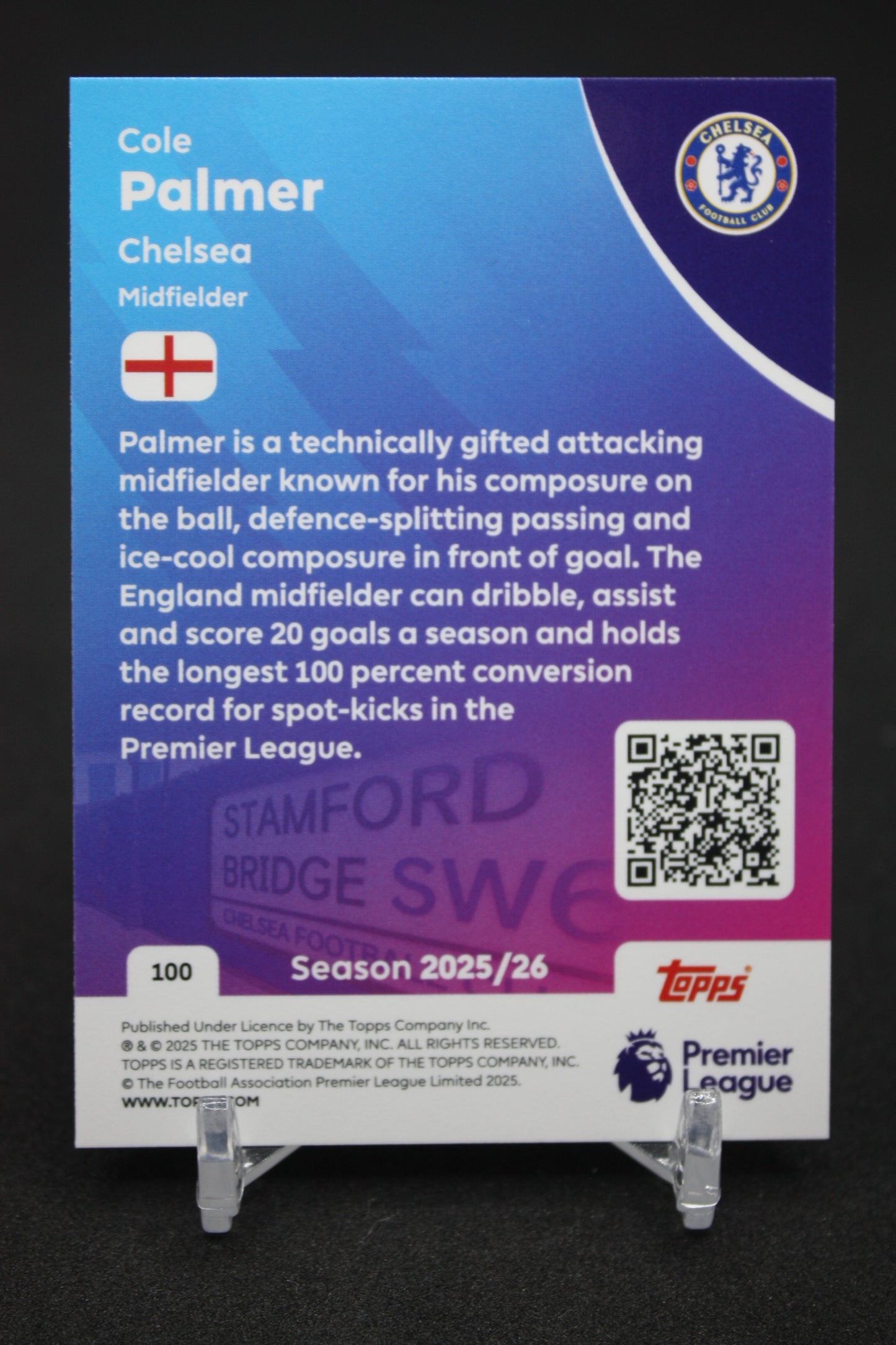 2025/26 Cole Palmer Chelsea #100