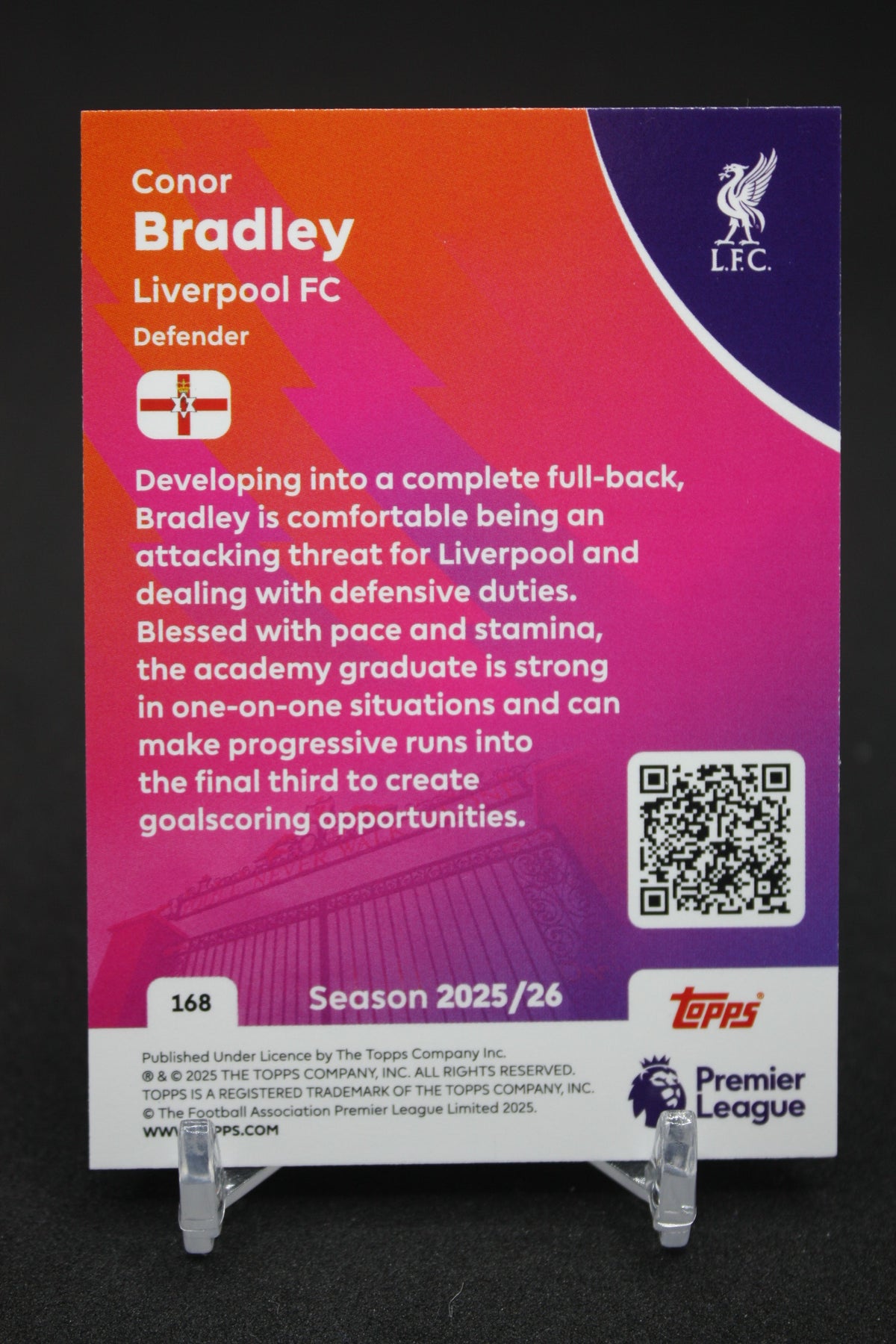 2025/26 Conor Bradley Liverpool FC #168