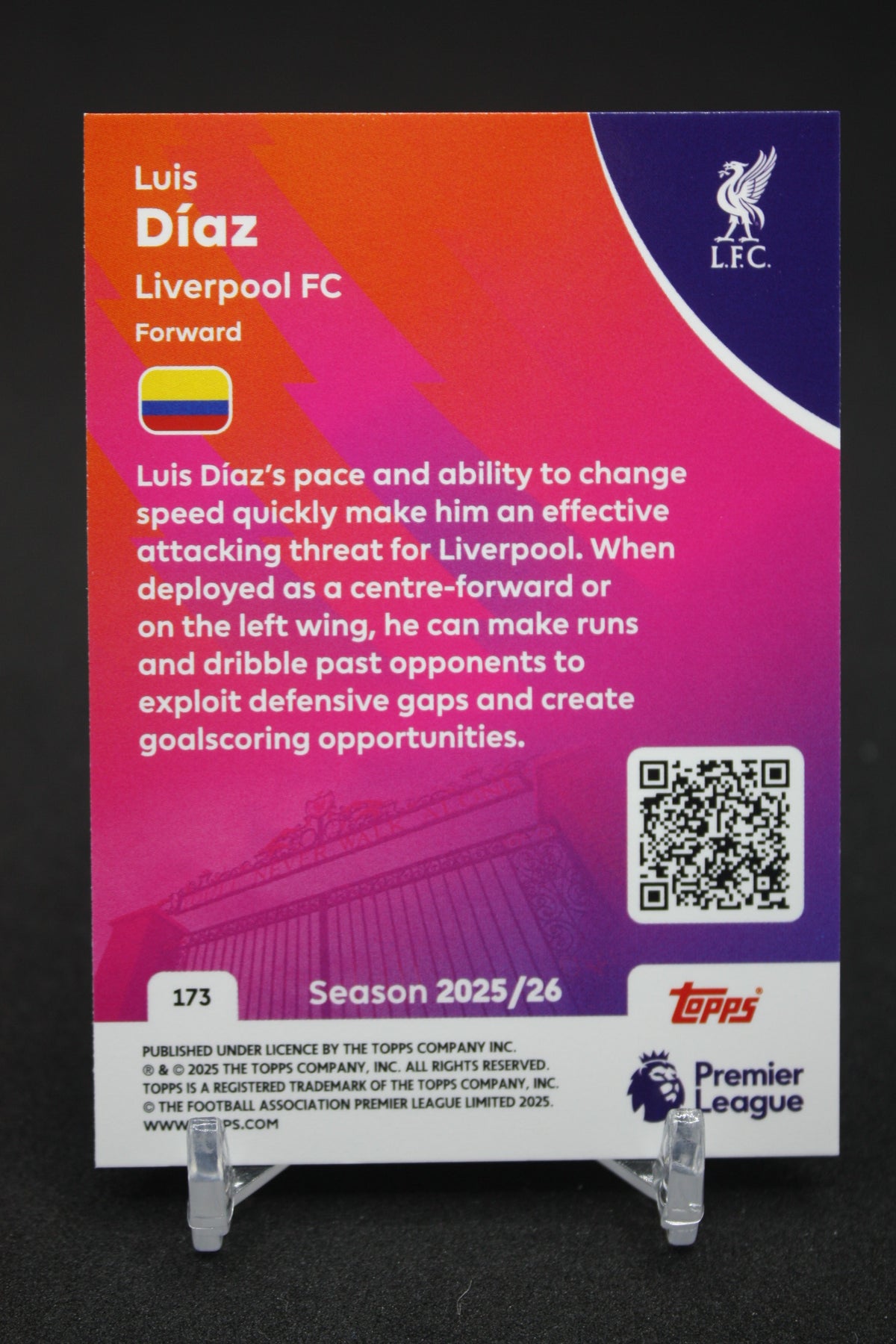 2025/26 Luis Díaz Liverpool FC #173