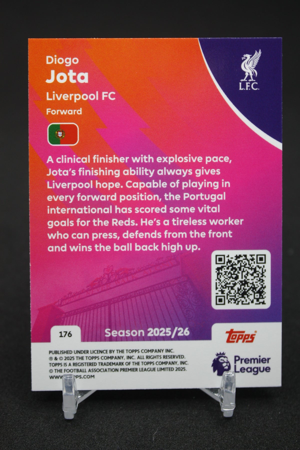 2025/26 Diogo Jota Liverpool FC #176