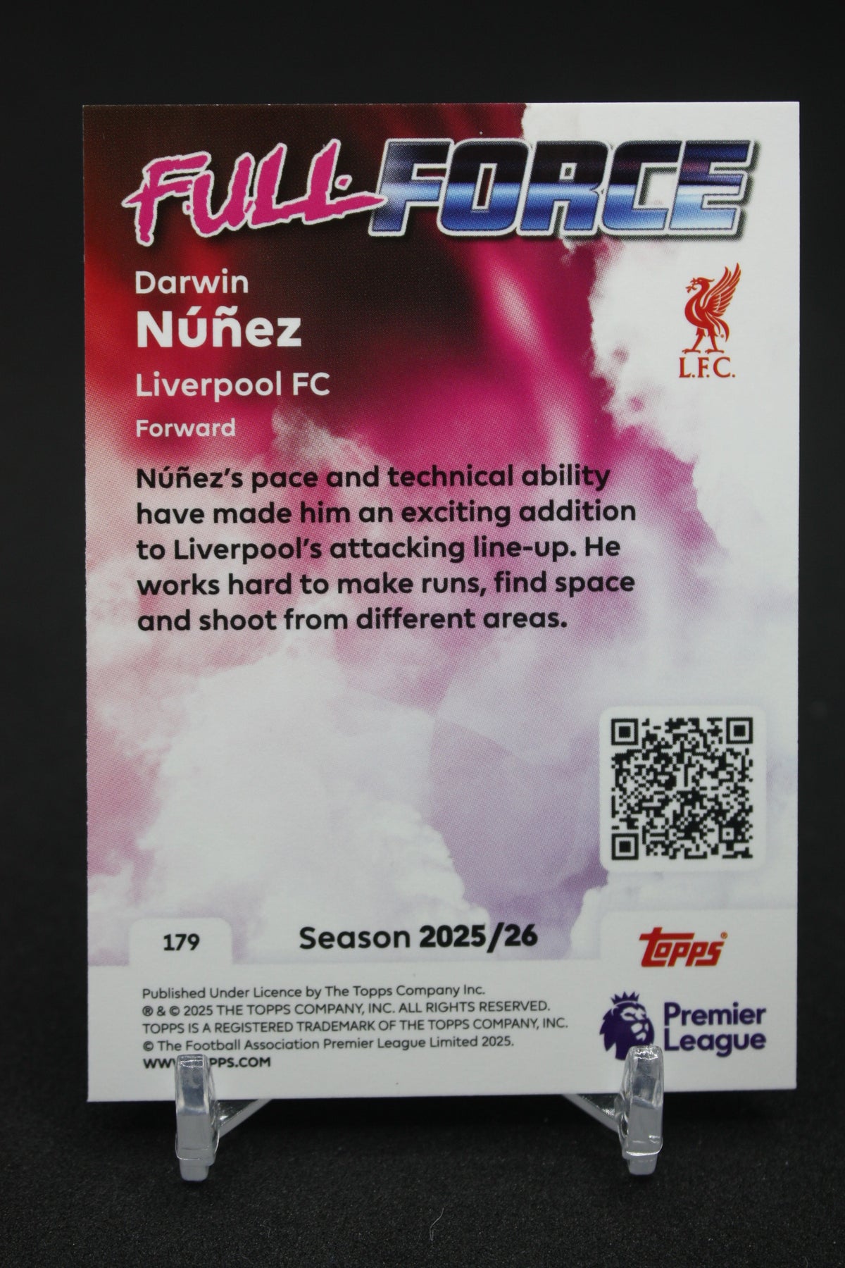 2025/26 Darwin Núñez Liverpool FC Full Force #179