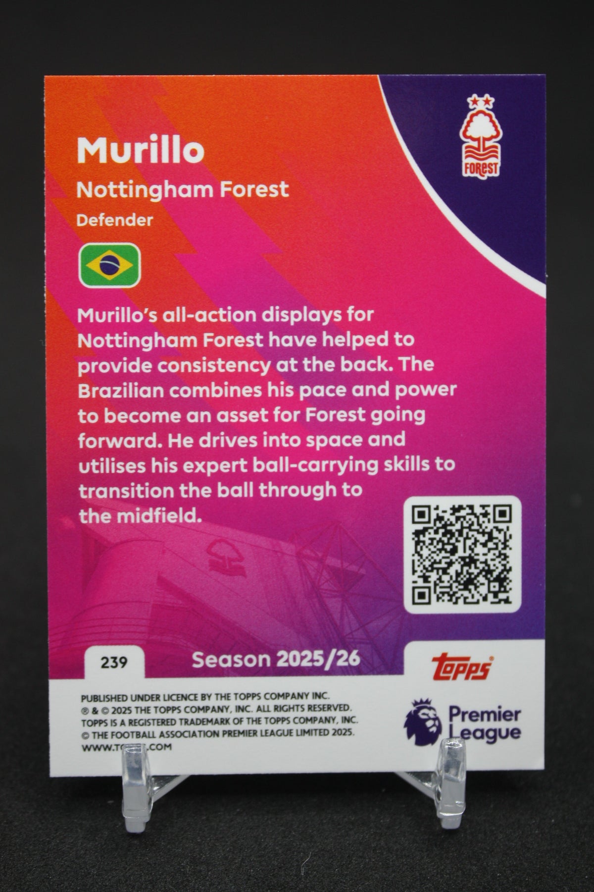 2025/26 Murillo Nottingham Forest #239