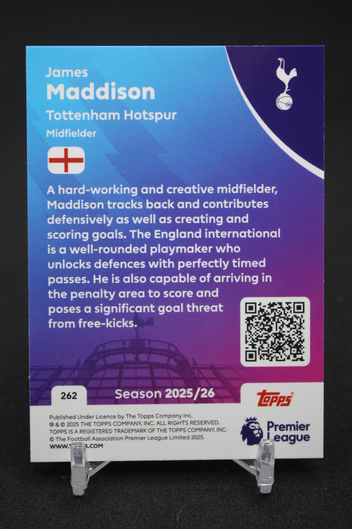 2025/26 James Maddison Tottenham Hotspur #262
