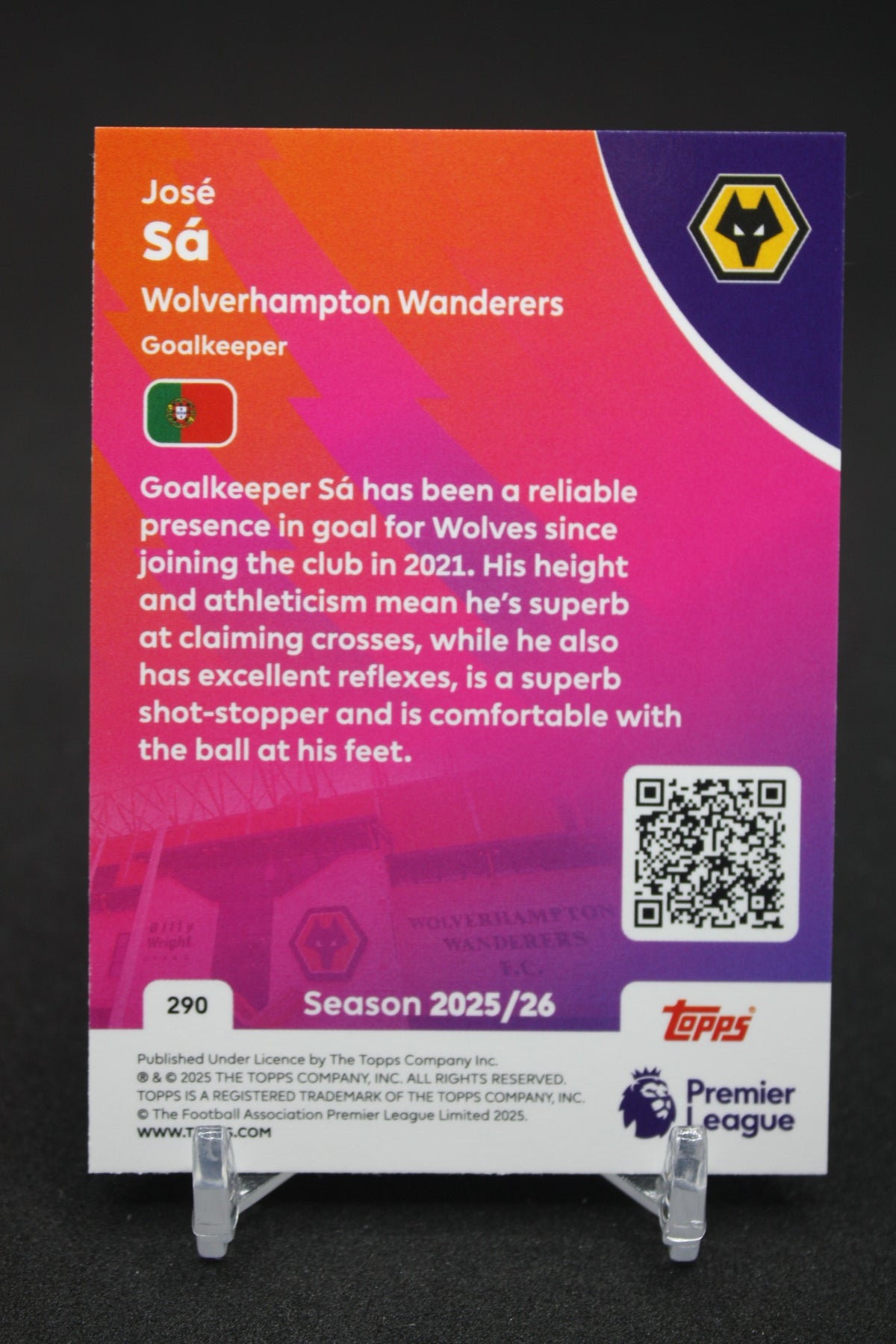 2025/26 José Sá Wolverhampton #290