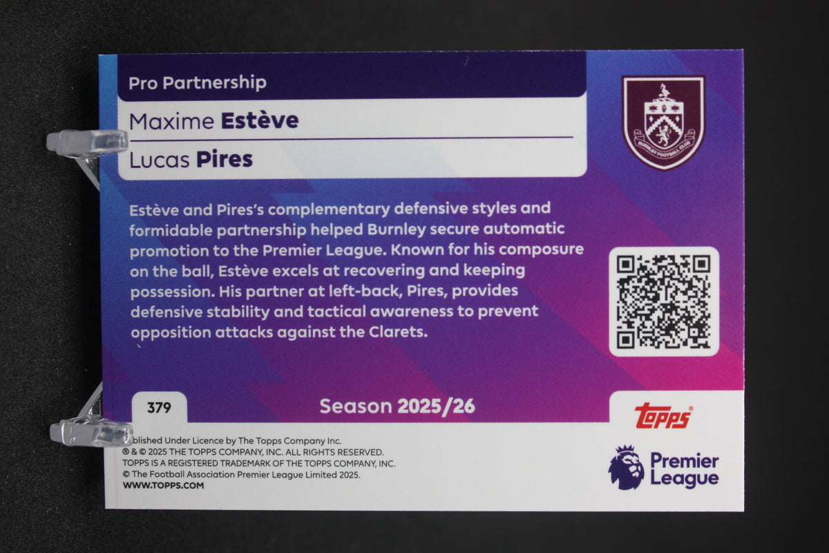 2025/26 Maxime Estève/Lucas Pires Burnley Pro Partnership #379