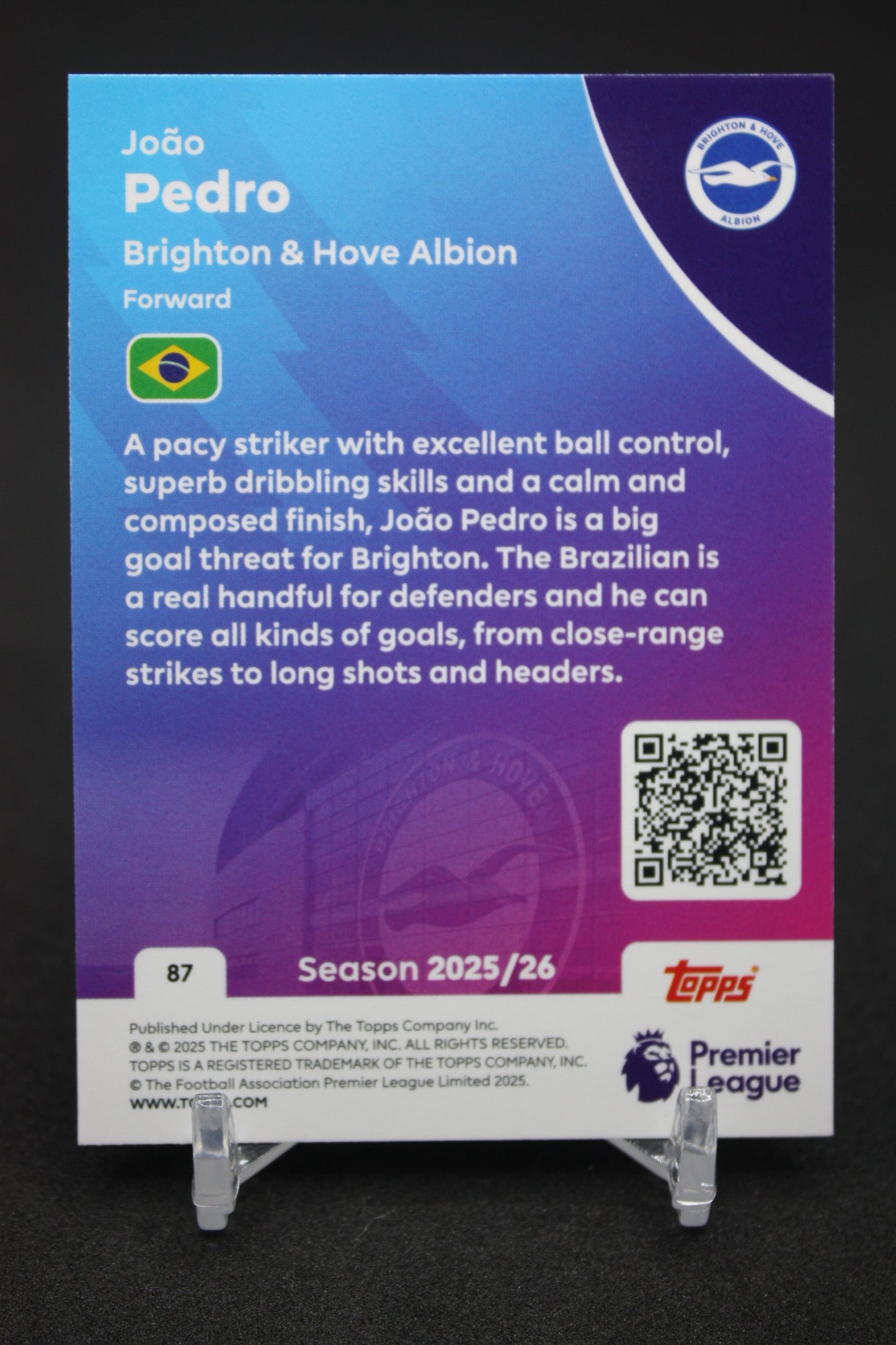 2025/26 João Pedro Brighton & Hove Albion #87