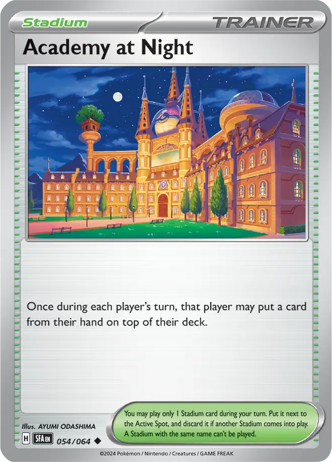 Academy at Night (054/064) - Shrouded Fable
