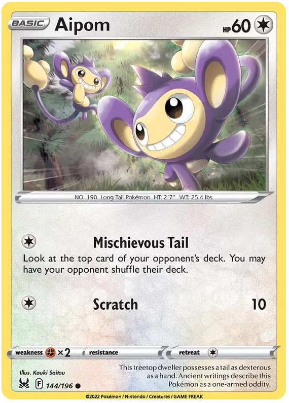 Aipom (144/196) - Lost Origin