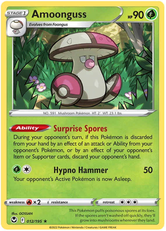 Amoonguss (012/195) - Silver Tempest