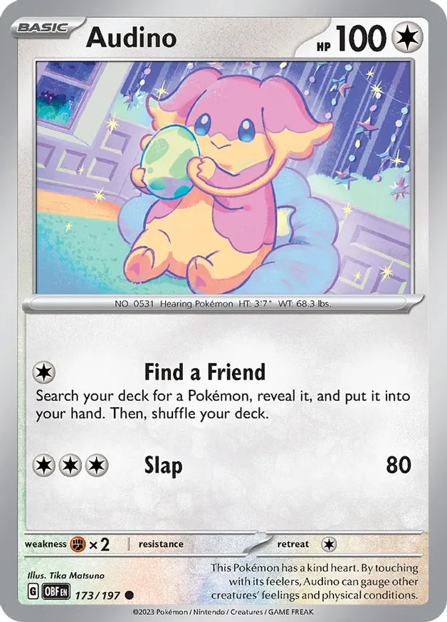 Audino (173/197) - Obsidian Flames