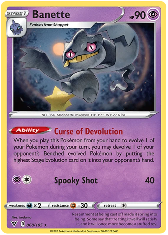 Banette (068/185) - Vivid Voltage