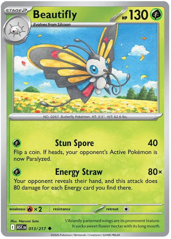 Beautifly (013/217) - Ascended Heroes