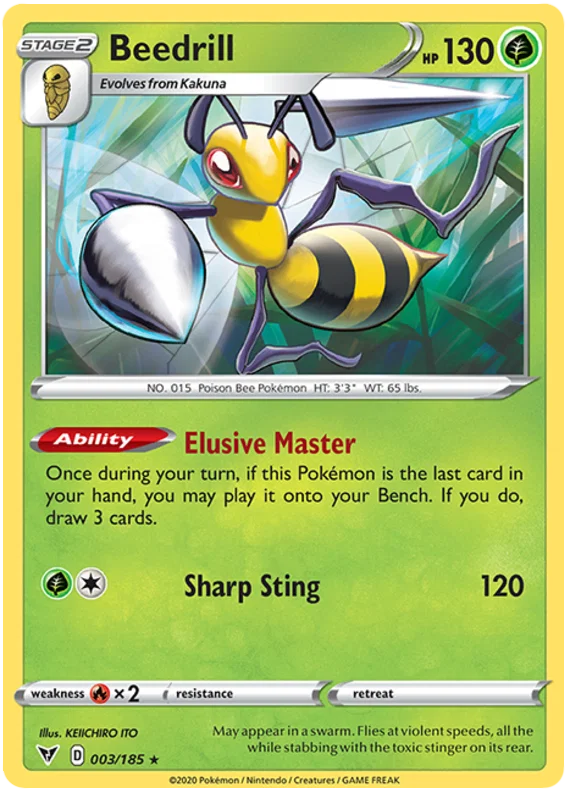 Beedrill (003/185) - Vivid Voltage