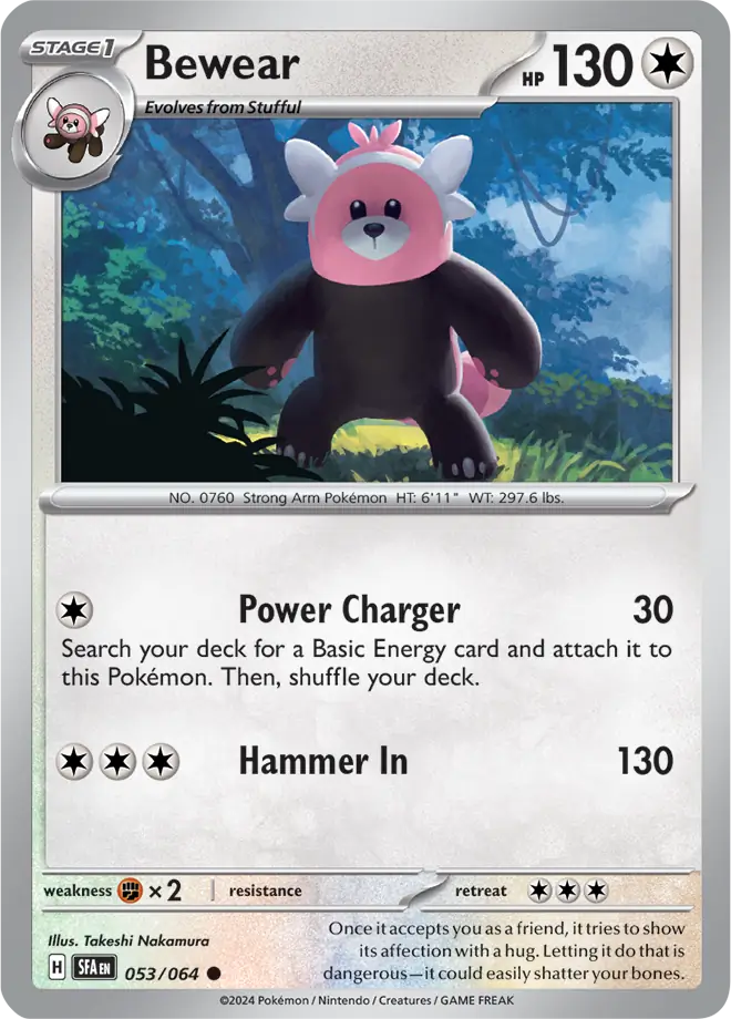 Bewear (053/064) - Shrouded Fable