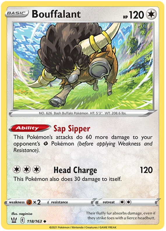 Bouffalant (118/163) - Battle Styles