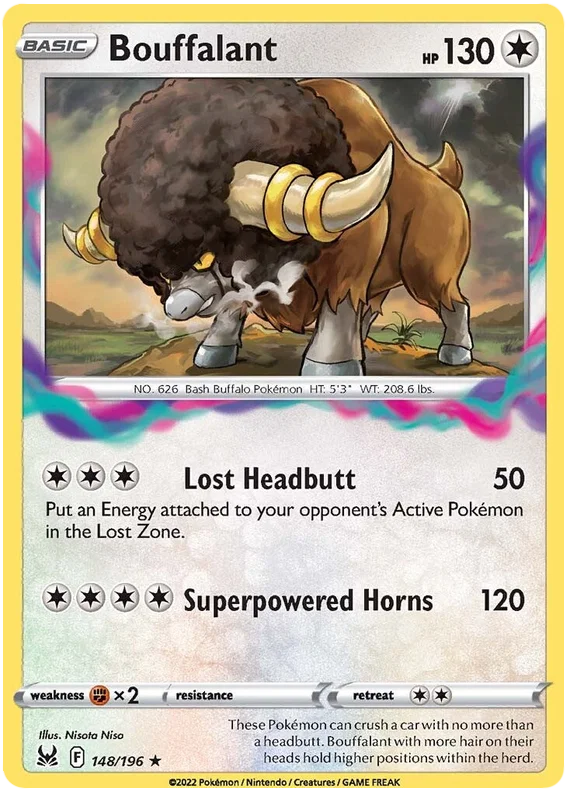 Bouffalant (148/196) - Lost Origin
