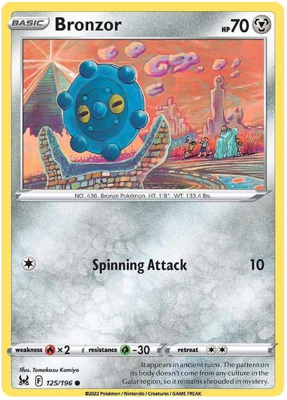 Bronzor (125/196) - Lost Origin