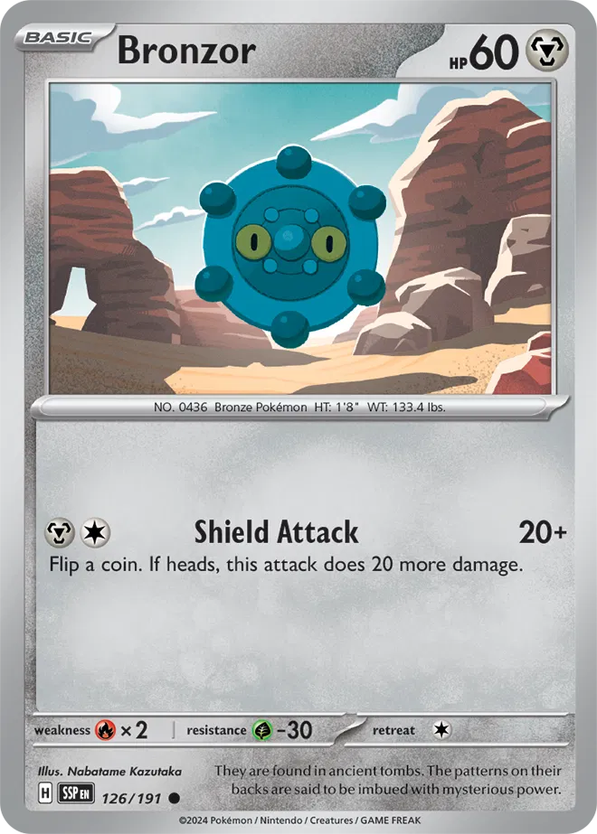 Bronzor (126/191) - Surging Sparks