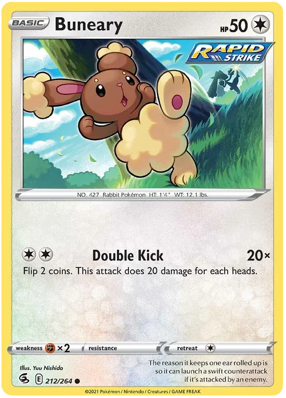 Buneary (212/264) - Fusion Strike