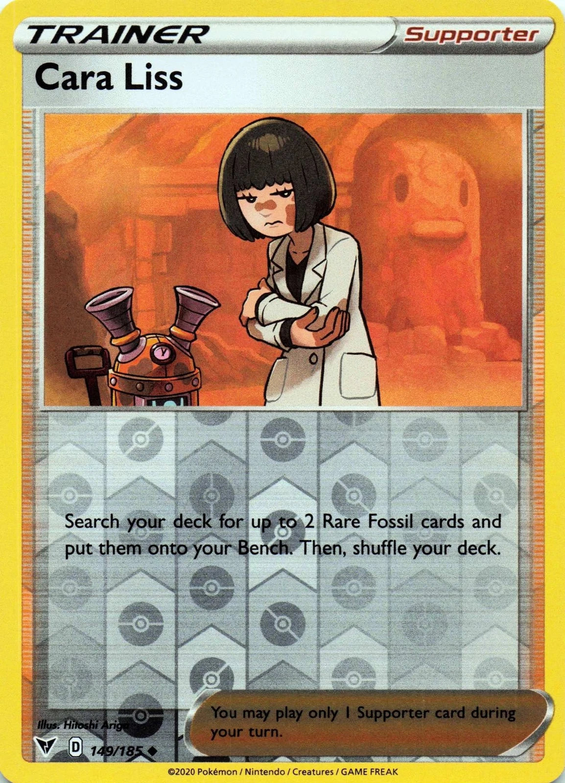 Cara Liss Reverse Holo (149/185) - Vivid Voltage