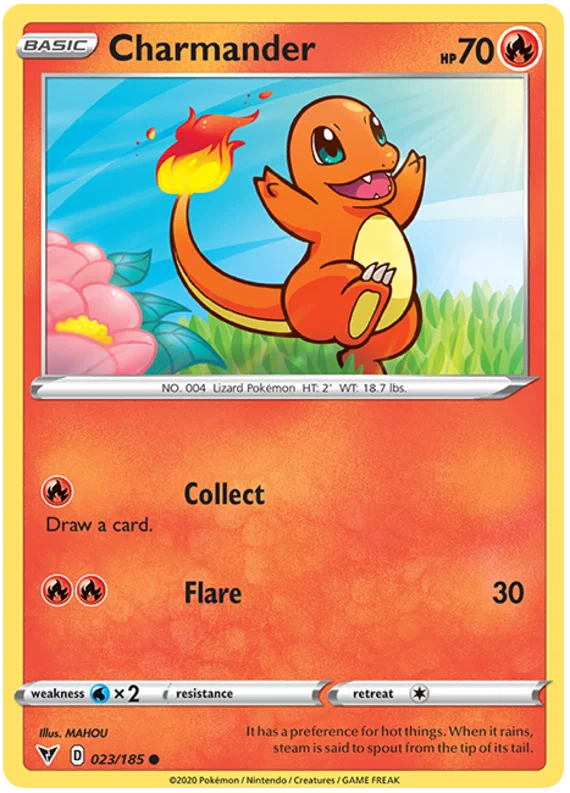 Charmander (023/185) - Vivid Voltage