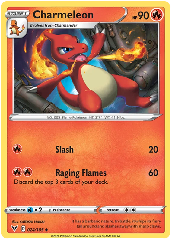Charmeleon (024/185) - Vivid Voltage