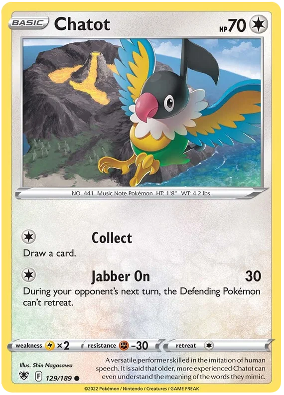 Chatot (129/189) - Astral Radiance