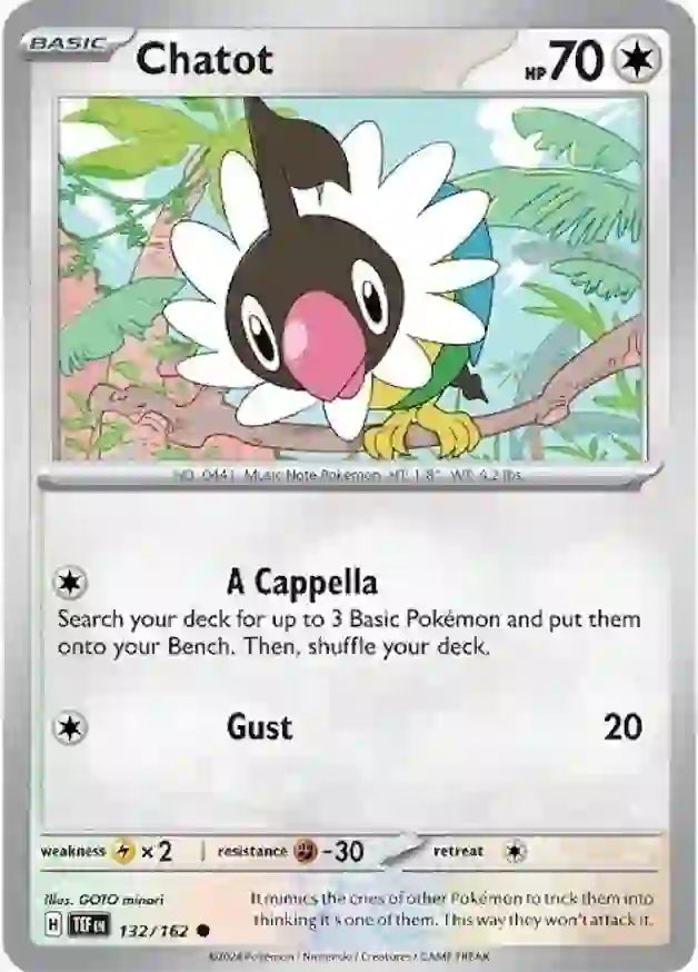 Chatot (132/162) - Temporal Forces