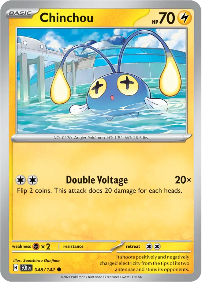 Chinchou (048/142) - Stellar Crown