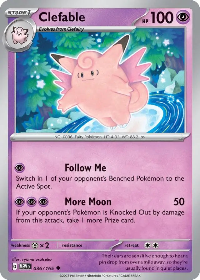 Clefable (036/165) - 151