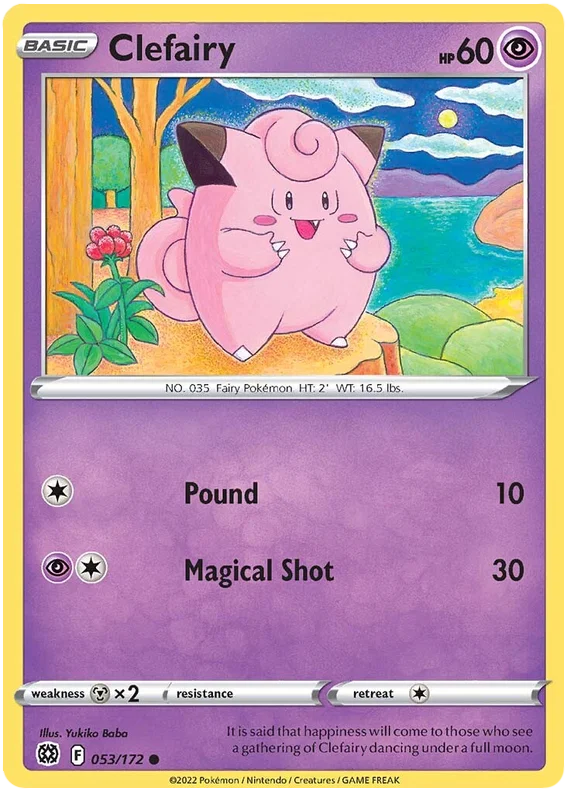 Clefairy (053/172) - Brilliant Stars