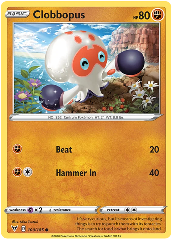 Clobbopus (100/185) - Vivid Voltage
