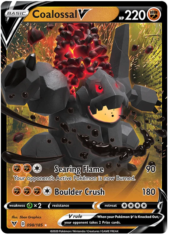 Coalossal V (098/185) - Vivid Voltage
