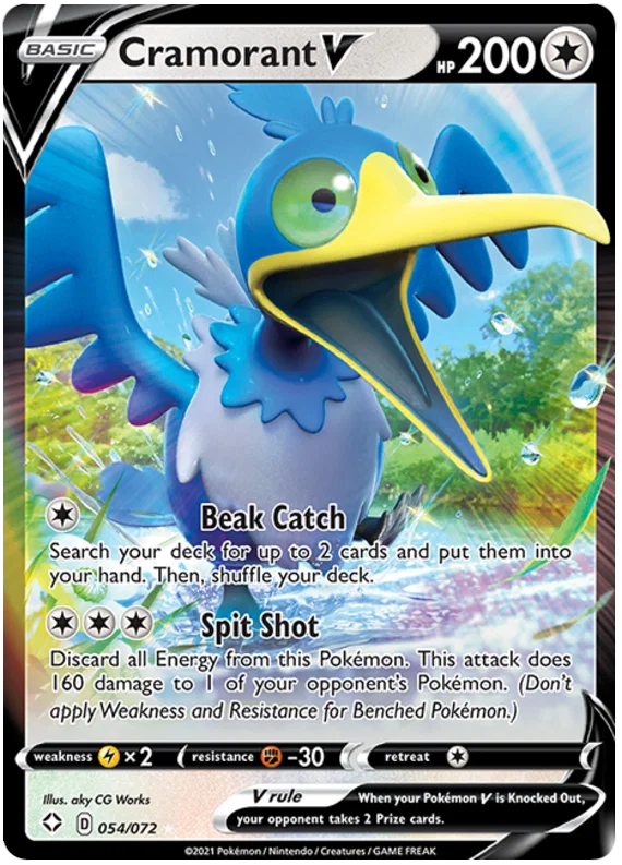 Cramorant V (054/072) - Shining Fates