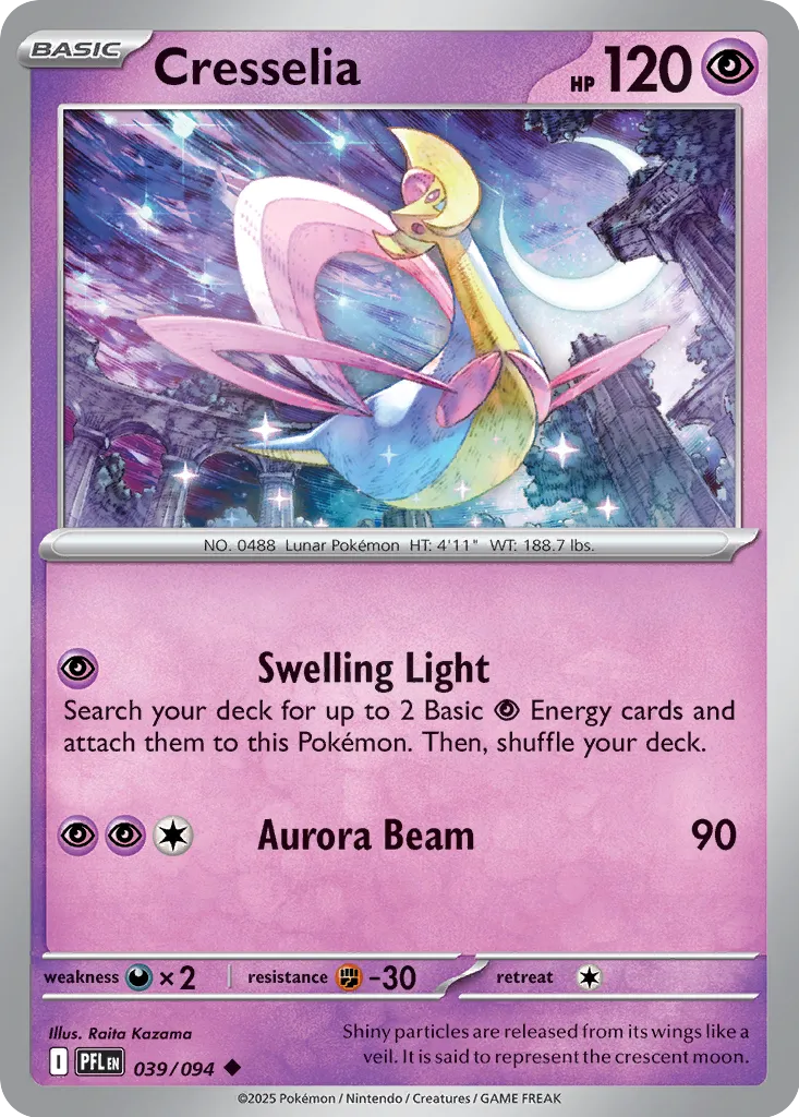 Cresselia (039/094) - Phantasmal Flames