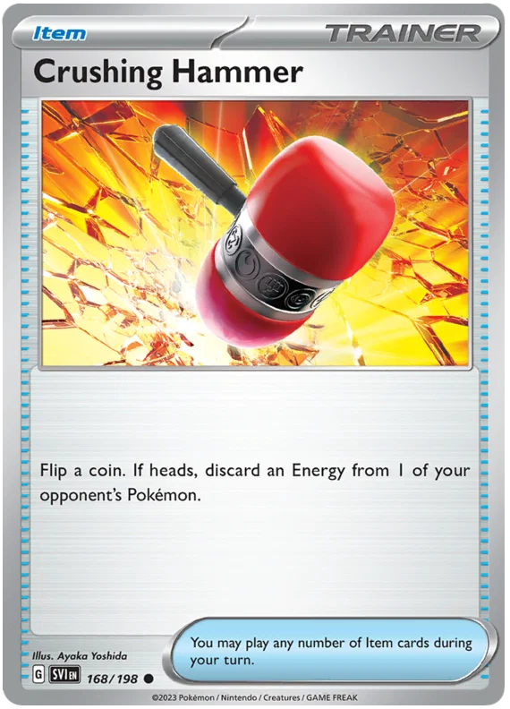 Crushing Hammer (168/198) - Scarlet & Violet