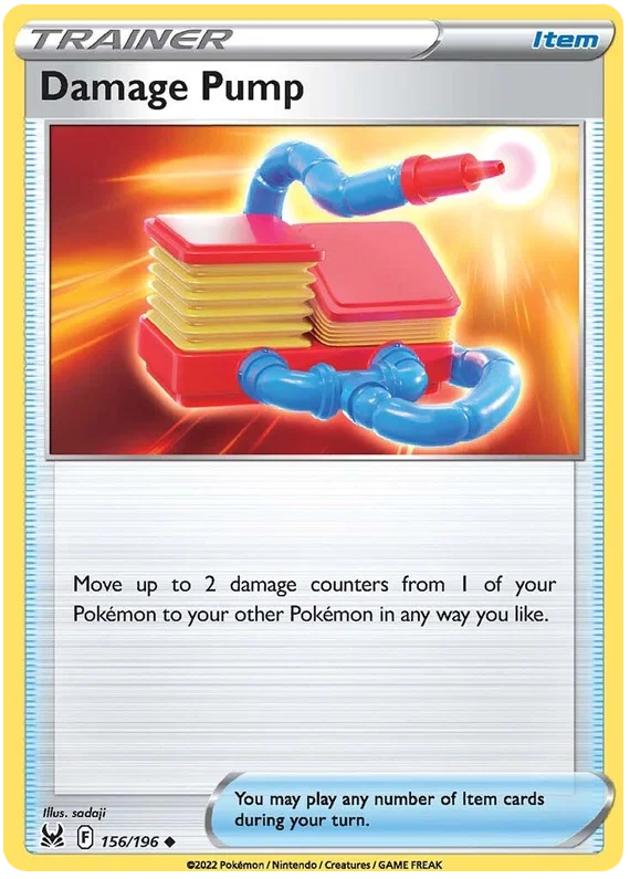 Damage Pump (156/196) - Lost Origin