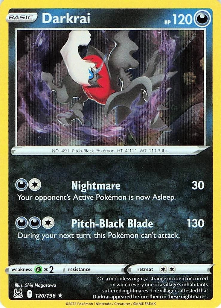 Darkrai Holo (120/196) - Lost Origin