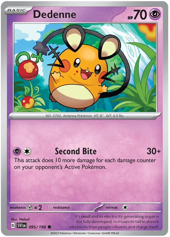 Dedenne (095/198) - Scarlet & Violet