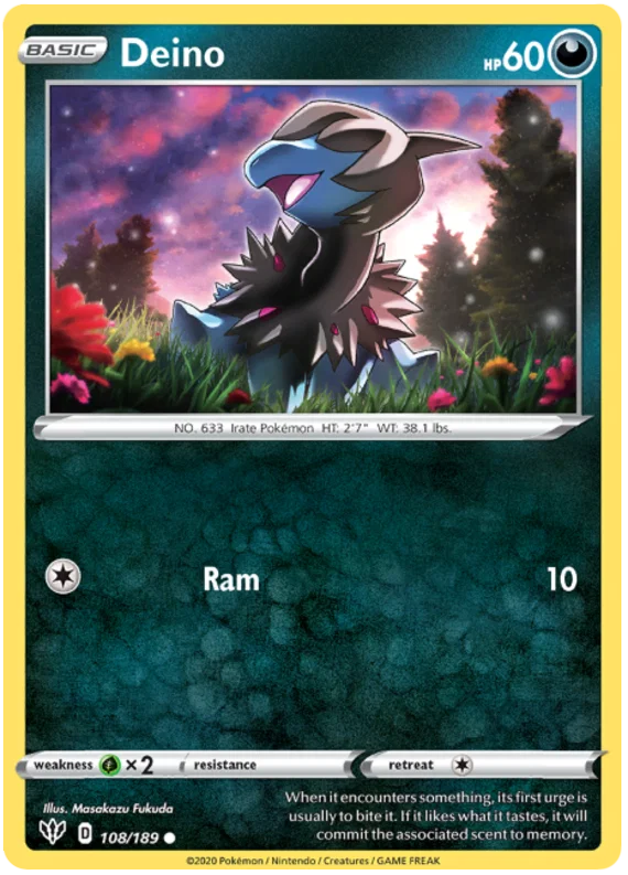 Deino (108/189) - Darkness Ablaze