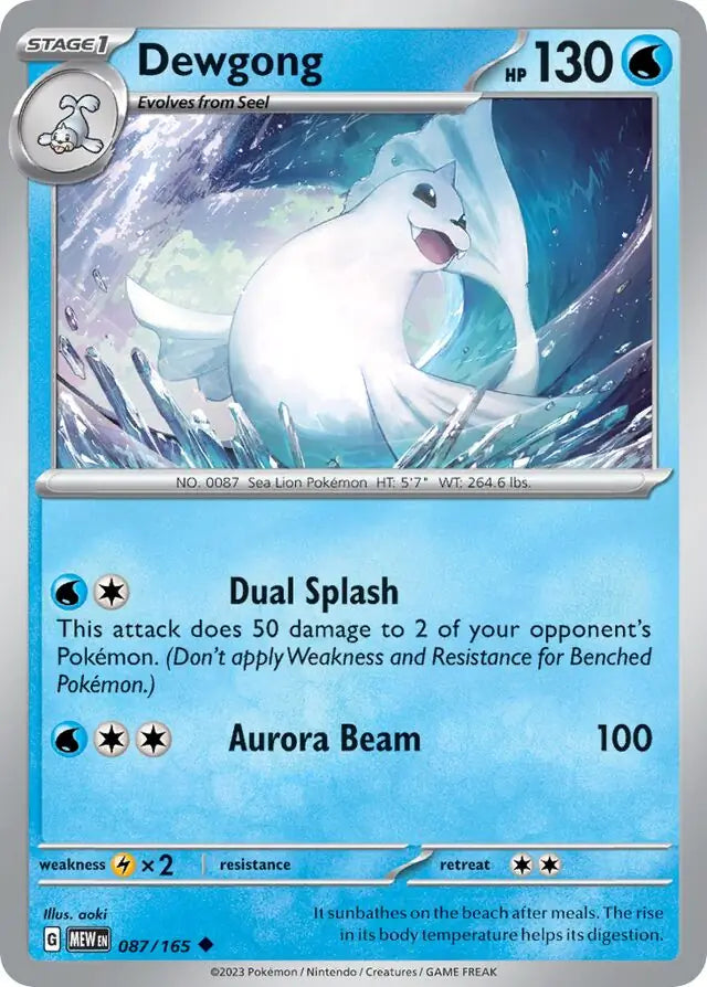 Dewgong (087/165) - 151