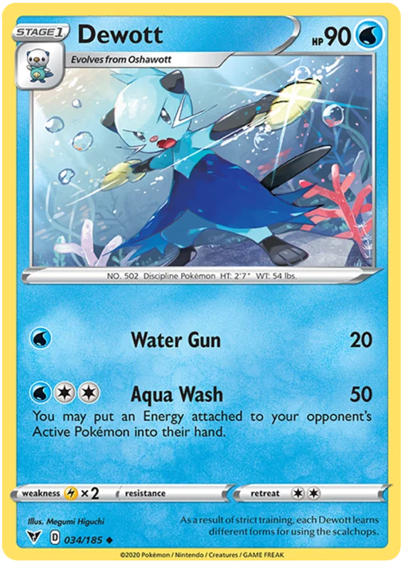 Dewott (034/185) - Vivid Voltage
