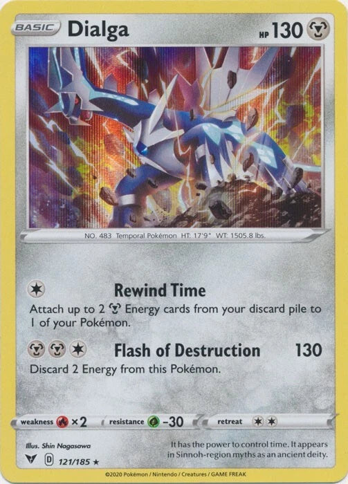 Dialga Holo (121/185) - Vivid Voltage