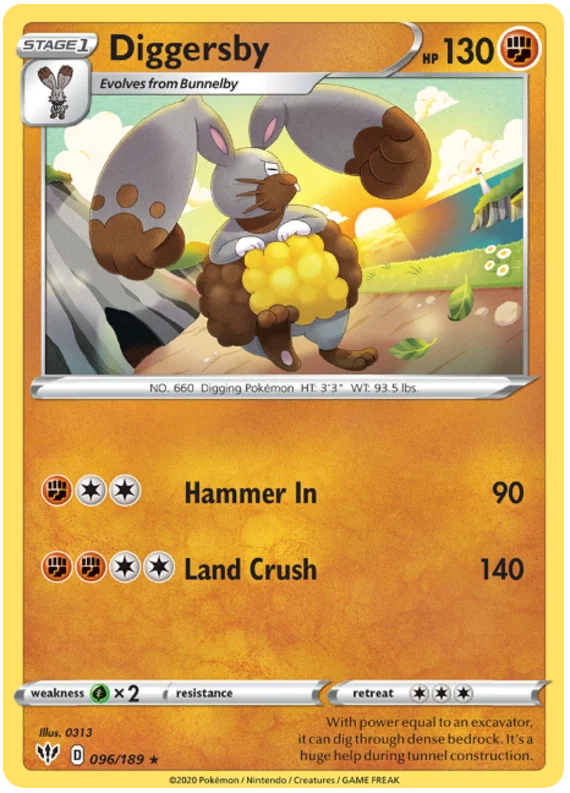 Diggersby (096/189) - Darkness Ablaze