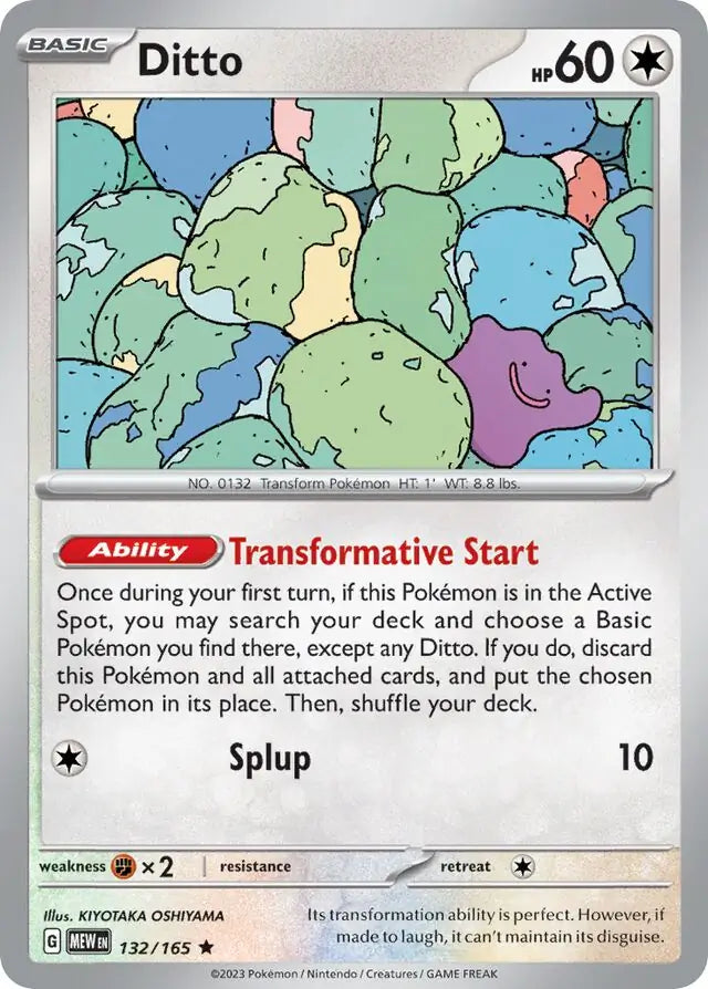 Ditto Holo (132/165) - 151