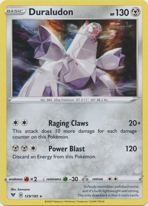 Duraludon Holo (129/185) - Vivid Voltage