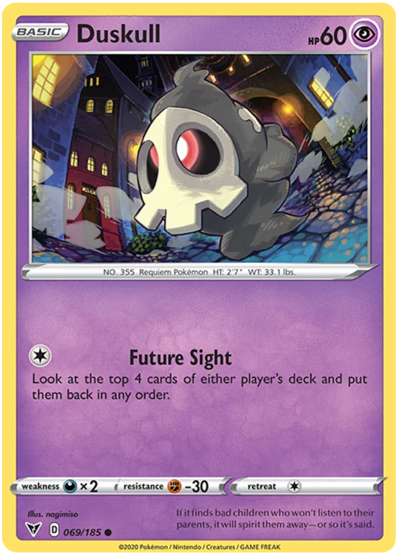 Duskull (069/185) - Vivid Voltage