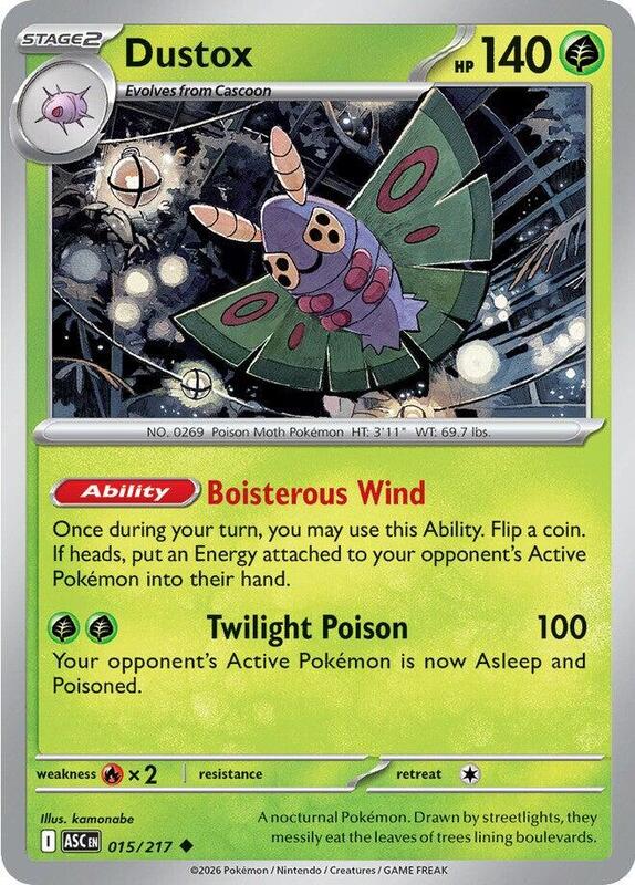 Dustox (015/217) - Ascended Heroes