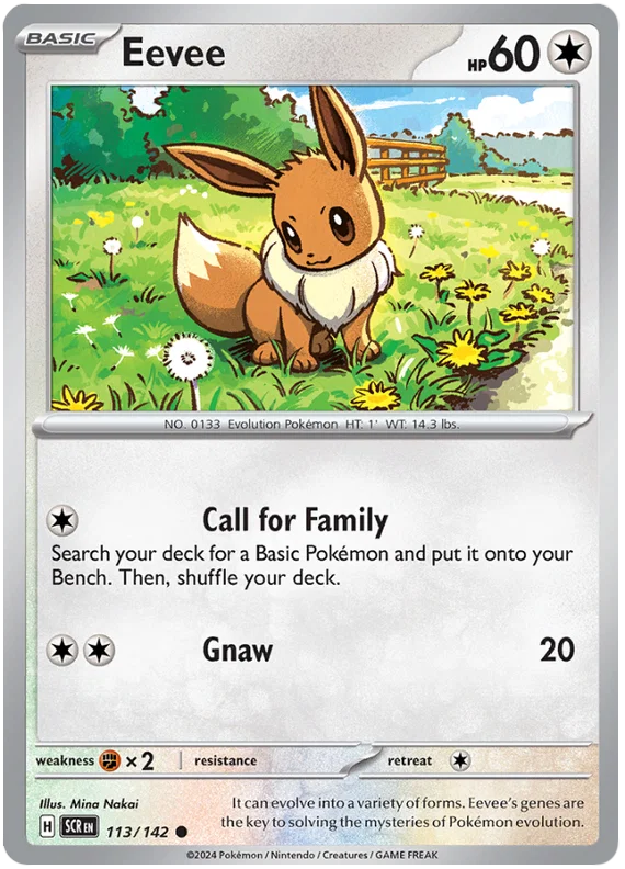Eevee (113/142) - Stellar Crown