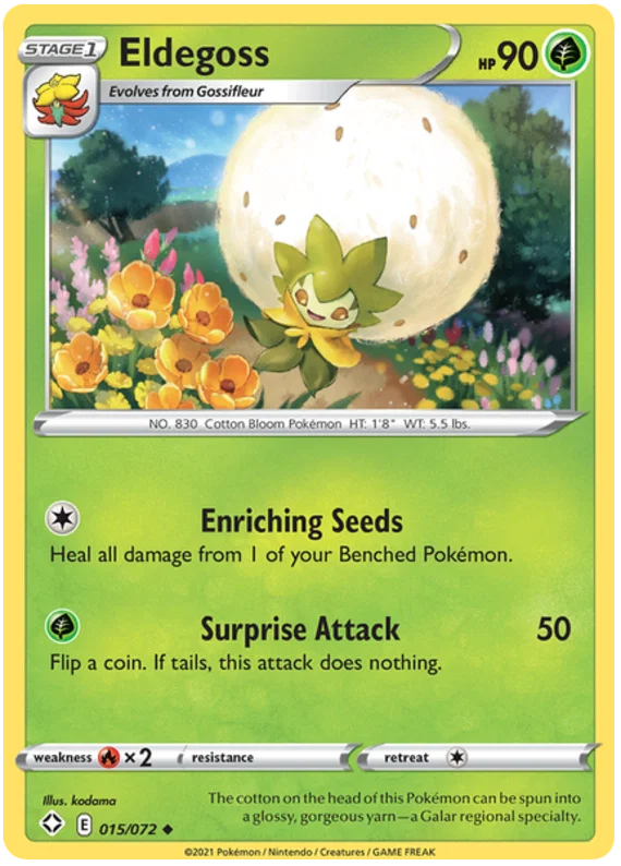 Eldegoss (015/072) - Shining Fates